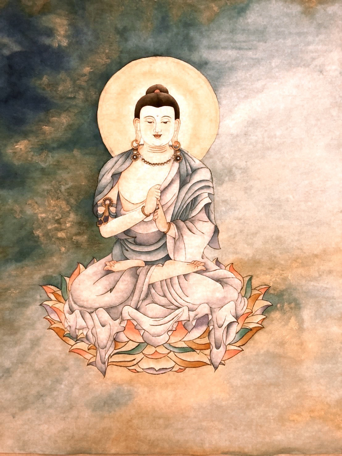 佛畫 台灣民眾電子報| 大悲心起素人畫家張美芳（Joanna) 分享毘盧遮那佛