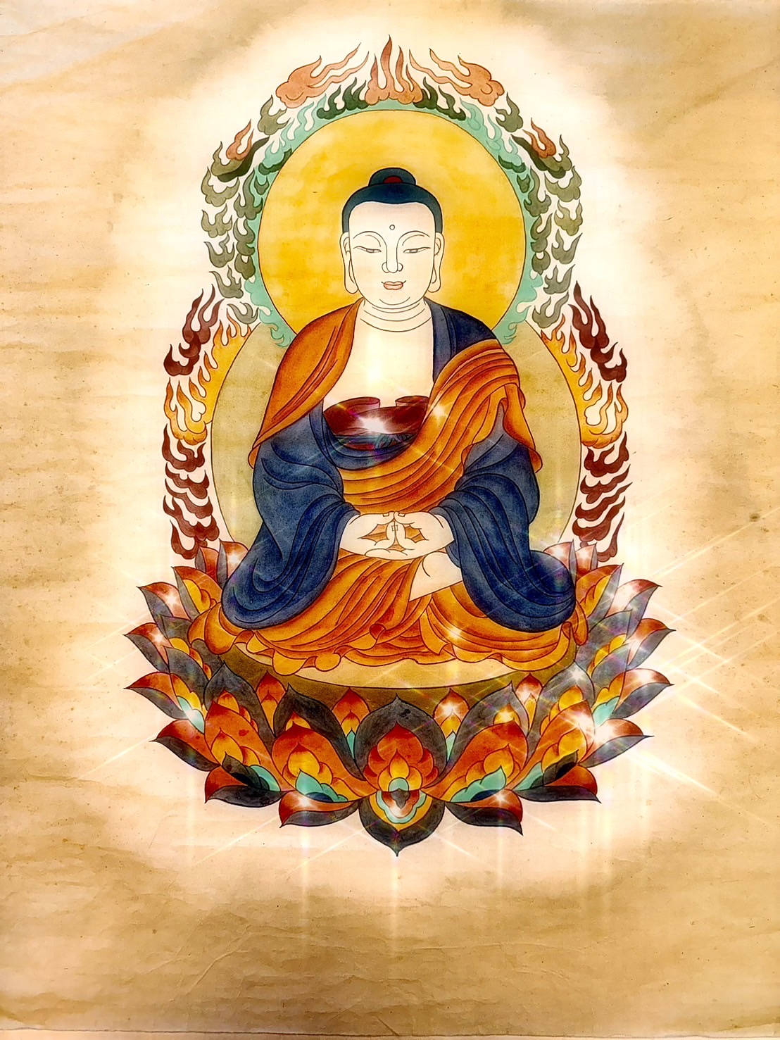 台灣民眾電子報| 大悲心起素人畫家張美芳（Joanna)大愛分享「阿彌陀佛