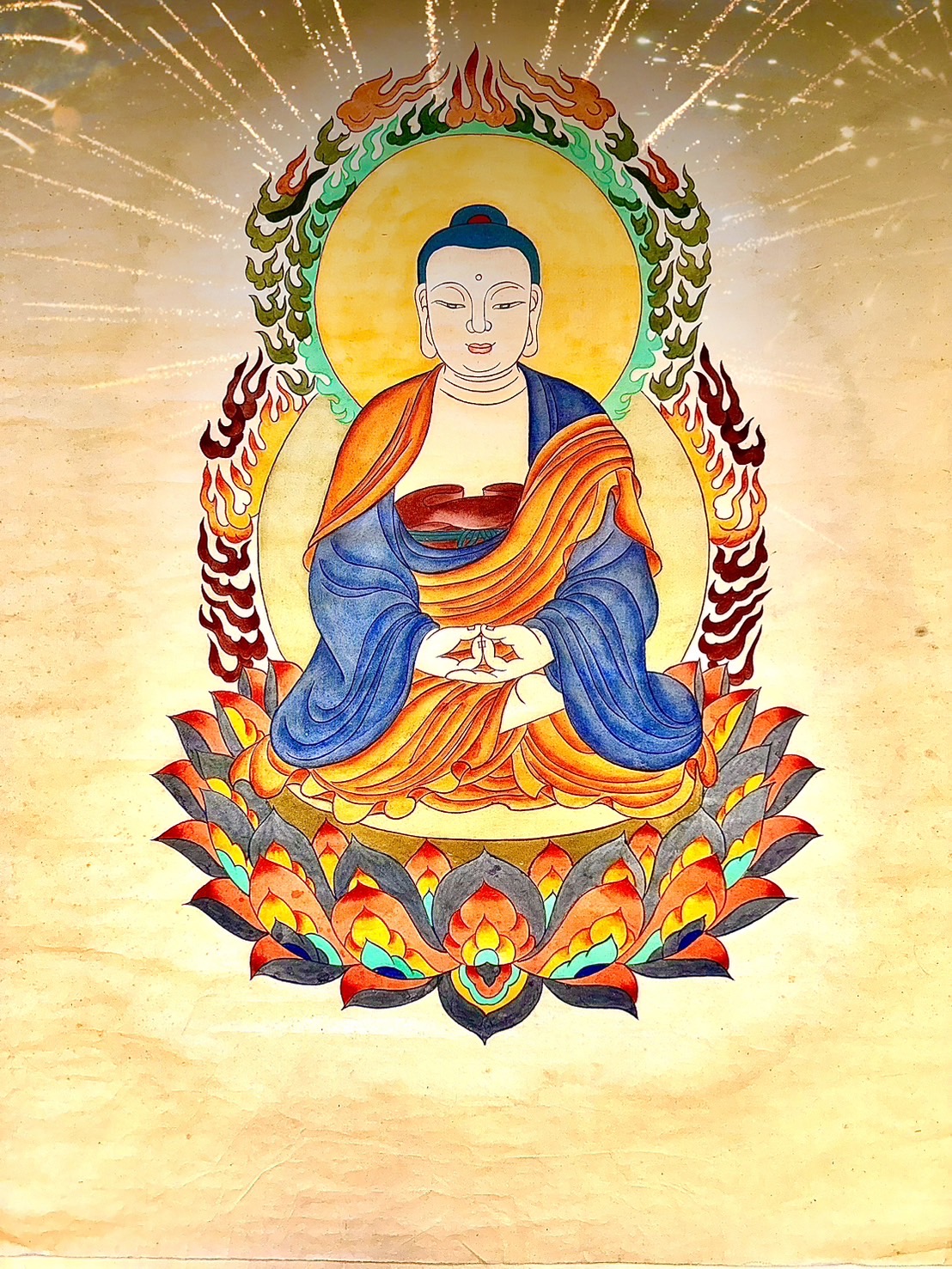 台灣民眾電子報| 大悲心起素人畫家張美芳（Joanna)大愛分享「阿彌陀佛
